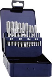 Gwintowniki Eventus MA5, M3 - M12, zestaw, 21 szt.