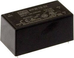 Seria zasilaczy impulsowych MEANWELL serii MPM-15 Medyczna enkapsulowana pojedyncza moc wyjściowa: 15W Zasilacz AC/DC Mean Well MPM-15-5 5 V/DC 3 A 15 W