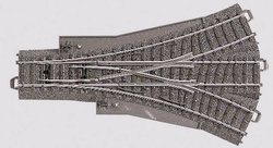 Rozjazd potrójny Marklin 24630, 2,3 x 188,3 x 437,5 mm 2 x 24,3°, skala H0