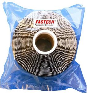 Taśma rzepowa Zapięcie na rzep samoprzylepne FASTECH® T0105099990305, część z haczykami (D x S) 5000 mm x 50 mm czarny 1 szt.