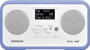 Radio Sangean DPR-77 DAB+, DAB, UKW blokada klawiszy niebieski