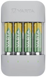 Ładowarka VARTA Eco Charger Pro Recycled 4x AA 2100 mAh Pudełko Ładowarka do akumulatorów Varta Eco Charger Pro NiMH