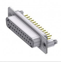 Złącze żeńskie D-Sub Deltron Connectors DTS 25 SY/2 M86UN, rzędy: 2, styki: 25, 180 °, 1 szt.
