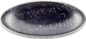 Bufor elastyczny samoprzylepny TOOLCRAFT PD2191C, Okrągły, (fi X wys.) 19 mm x 1,9 mm