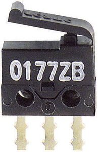 Mikroprzełącznik SSM-001 30 V/DC 0.5 A 1 x wł/(wł)   chwilowy 1 szt.
