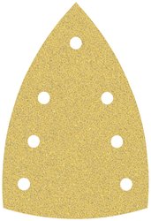 Papier ścierny EXPERT C470 z 7 otworami do szlifierek uniwersalnych, 100 x 150 mm, G 60, 10 sztuk. Siatka do szlifierki wielofunkcyjnej Bosch Accessories EXPERT C470 2608901115 150 mm 10 szt.