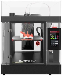 RAISE3D Pro3 Dual Extruder Drukarka 3D  podgrzewana taca na wydruk, podwójny system dysz (Podwójny ekstruder), elastyczne metalowe łóżko, zawiera filiament, zaw. obudowę, zawiera oprogramowanie, zintegrowana kamera, oświetlenie LED