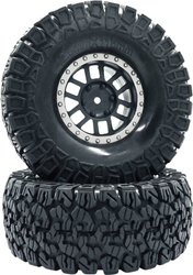 ET kompletne koła metalowa felga przód 1:10 Crawler 2 St (1970153) Koła kompletne Reely RE-6490116