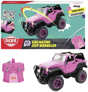 Samochód RC dla początkujących Dickie Toys Girlmazing Jeep Wrangler, 1:16, Elektryczny, RtR
