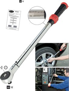 Klucz dynamometryczny Vigor V3441 V3441, 1/2'' (12.5 mm), 40 - 200 Nm
