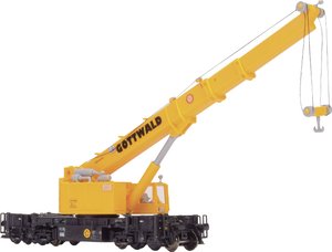 Żuraw teleskopowy H0 GOTTWALD GS 100.06 T - seria specjalna Model pojazdu budowlanego Kibri 12502 H0