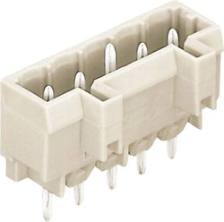 z prostymi pinami lutowniczymi 2-bieg., jasnoszary WAGO 721-132/001-000 wtyk
