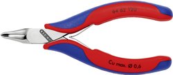Szczypce czołowe skośne Knipex 64 62 120, 120 mm, 56 HRC, dla elektroników i mechaników