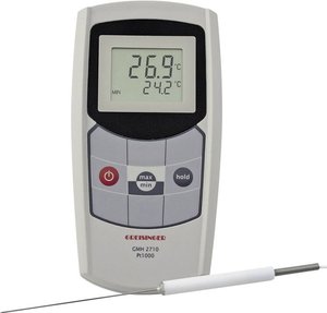 Termometr typu Pt1000 Greisinger GMH 2710-G 604214, -199.9 - +250 °C