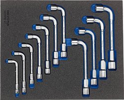 2005 CT2 25PK - GEDORE - zestaw gniazda podwójnego w check tool, 11-częściowy Klucz rurowy  Gedore 2005 CT2-25PK 2841851  1 szt.