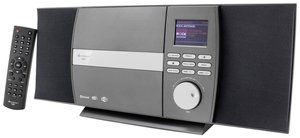 Soundmaster ICD1010AN stereofoniczne centrum muzyczne z internetem/radiem DAB+/FM, CD, Bluetooth® i kontrolą aplikacji Radio internetowe z odtwarzaczem CD soundmaster ICD1010AN Internet, DAB+, UKW z pilotem antracytowo-czarny