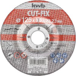 Tarcze tnące CUT-FIX®, obróbka kamienia, ø 125 mm Tarcza tnąca prosta kwb 792250 1 szt.