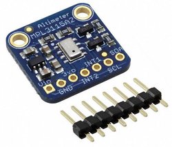 MPL3115A2 - I²C Barometric Pressure/Altitude/Temperature Sensor Płyta ewaluacyjna Adafruit 1893 Czujnik temperatury 1 szt.