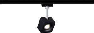 Lampa do systemu szynowego, wysokonapięciowego Paulmann  96923 LED wbudowany na stałe 8 W LED 770 lm czarny (matowy), chrom