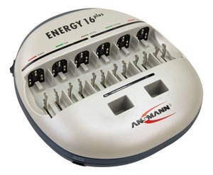 Ładowarka do akumulatorów Ansmann Energy 16 plus 1001-0004-510, AAA, AA, C, D, 9 V
