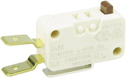 Mikroprzełącznik D459-V3RA 250 V/AC 16 A 1 x wł/(wł) ZF  chwilowy 1 szt.