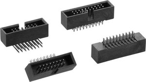 TRU COMPONENTS TC-067236-016-1-00 Listwa połączeniowa  Siatka: 1.27 mm Ilośc pinów: 16 Ilość rzędów: 2 1 szt.