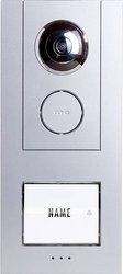 m-e modern-electronics VS-11 S Vistasmart Wideodomofon LAN, WLAN Jednostka zewnętrzna srebrny