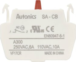 TRU COMPONENTS SA-CB Element stykowy 1 NC 110 V, 250 V 1 szt.