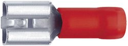 Wtyk płaski żeński izolowany Klauke 8201, PVC, 2,8 x 0,5 mm, 0.5 - 1 mm2