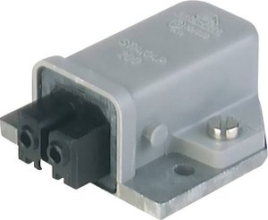 Złącze męskie sieciowe Hirschmann STAKAP 932045106-1, styki: 2 + PE, 250 V, 300 V, 16 A, 1 szt.