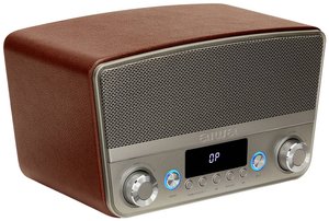 Domowy multimedialny głośnik Aiwa BSTU-750BR z Bluetooth Radio Aiwa BSTU-750BR UKW  czerwony