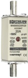 Mersen 1B637.000000 Bezpiecznik NH Rozmiar bezpiecznika = 000 20 A 500 V 1 szt.