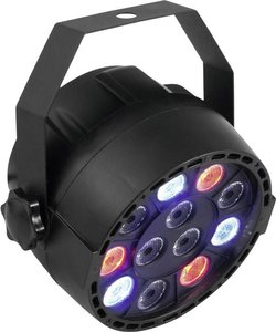 Eurolite LED PARTY SPOT Oświetlenie LED PAR  Ilość diod LED: 12 x 1 W czarny