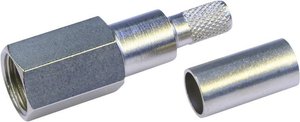 Złącze FME Telegärtner J01700A0010 J01700A0010 złącze męskie proste 50 Ω 1 szt.