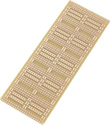 Płytka IC papierowa (dł. x szer.) 60 mm x 160 mm 35 µm raster 2,54 mm SU527181 Zawartość: 1 szt.
