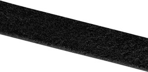 Taśma rzepowa do przyklejenia element z pętelkami (D x S) 25000 mm x 20 mm czarny VELCRO® E00102033013025 25 m