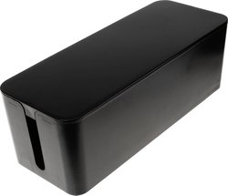 Pudełko na kable Max Hauri AG 126729, czarny, (D x S x W) 400 x 155 x 135 mm, 1 szt.