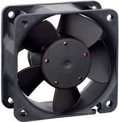 Wentylator osiowy EBM Papst 612NN, 12 V/DC, 40 m³/h, (D x S x W) 60 x 60 x 25 mm