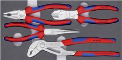 Zestaw szczypiec Knipex Basic Chrom 00 20 01 V17, do warsztatu