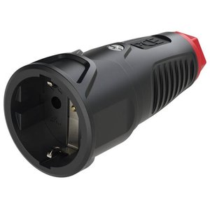 Złącze ochronne 2520-sr TAURUS2 - w całości z gumy Złącze z uziemieniem PCE 2520-sr, IP20