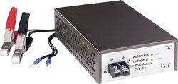 Automatyczna ładowarka do akumulatorów kwasowo-ołowiowych 24 V, 5 A Ładowarka akumulatorów kwasowo-ołowiowych IVT 7450C2, 24 V