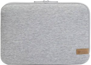 Etui, futerał na laptopa Hama Jersey, 39,6 cm (15,6'') , (S x W x G) 400 x 285 x 20 mm, jasnoszary