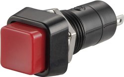 Przycisk TRU COMPONENTS TC-R13-23A-05RT 1587698, 12.2 mm, 250 V/AC, 1.5 A, 1 szt.