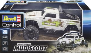 Samochód RC dla początkujących Revell Control New Mud Scout, 1:10, Elektryczny, RtR