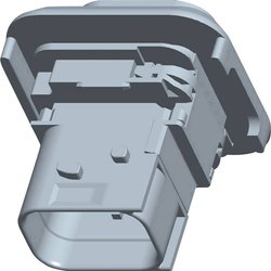 Obudowa złącza pin żeńskiego na PCB TE Connectivity HDSCS, MCP 1-1670214-1, automotive, piny: 7, 1 szt.