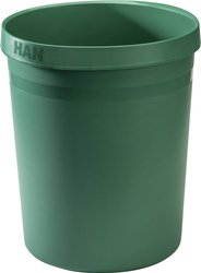 HAN GRIP KARMA 18198-05  Kosz na papier 18 l (Ø x W) 312 mm x 350 mm recyklingowane tworzywo sztuczne Eco Green 1 szt.