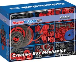 fischertechnik 554196 Creative Box Mechanics Zestawy, Eksperymenty, Mechanika, Edukacja społeczno-przyrodnicza Zestaw eksperymentalny Od 7 lat
