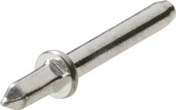 Wtyki pinowe 1364C.68, kwadratowy trzpień wciskany, 1x10.8x4.5 mm