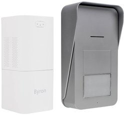 Byron DIC-21515  Interkom radiowa kompletny zestaw  biały