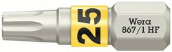 867/1 Bity TORX® HF z funkcją przytrzymywania, TX 25 x 25 mm Bit Torx TX 25 Wera 867/1 05066143001  1 szt.